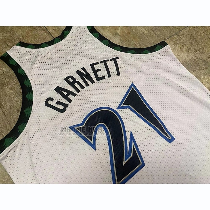 Maglia
 Kevin Garnett NO 21 Minnesota Timberwolves Mitchell & Ness 1997-98 Bianco
